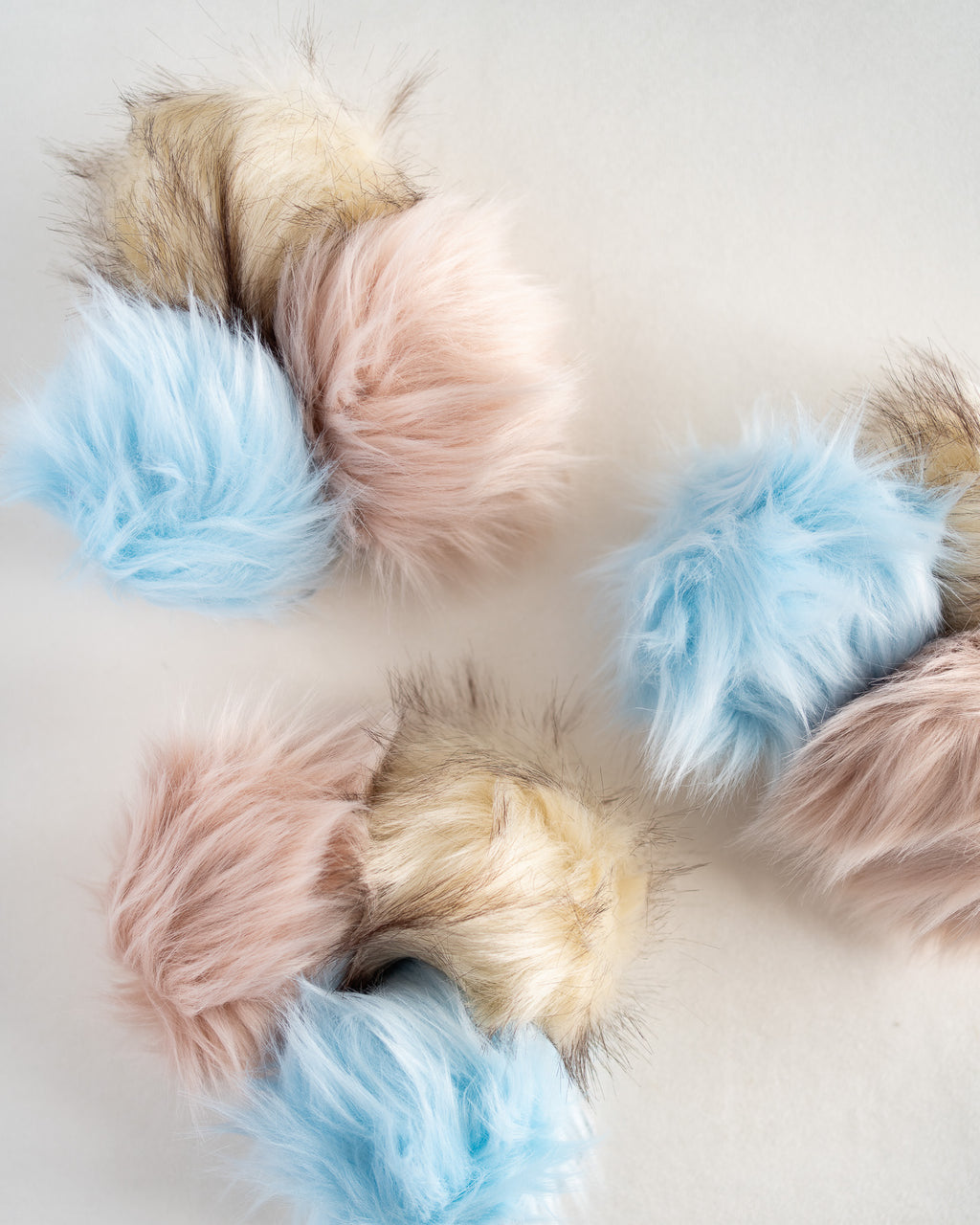 faux fur poms – Sewrella Yarn