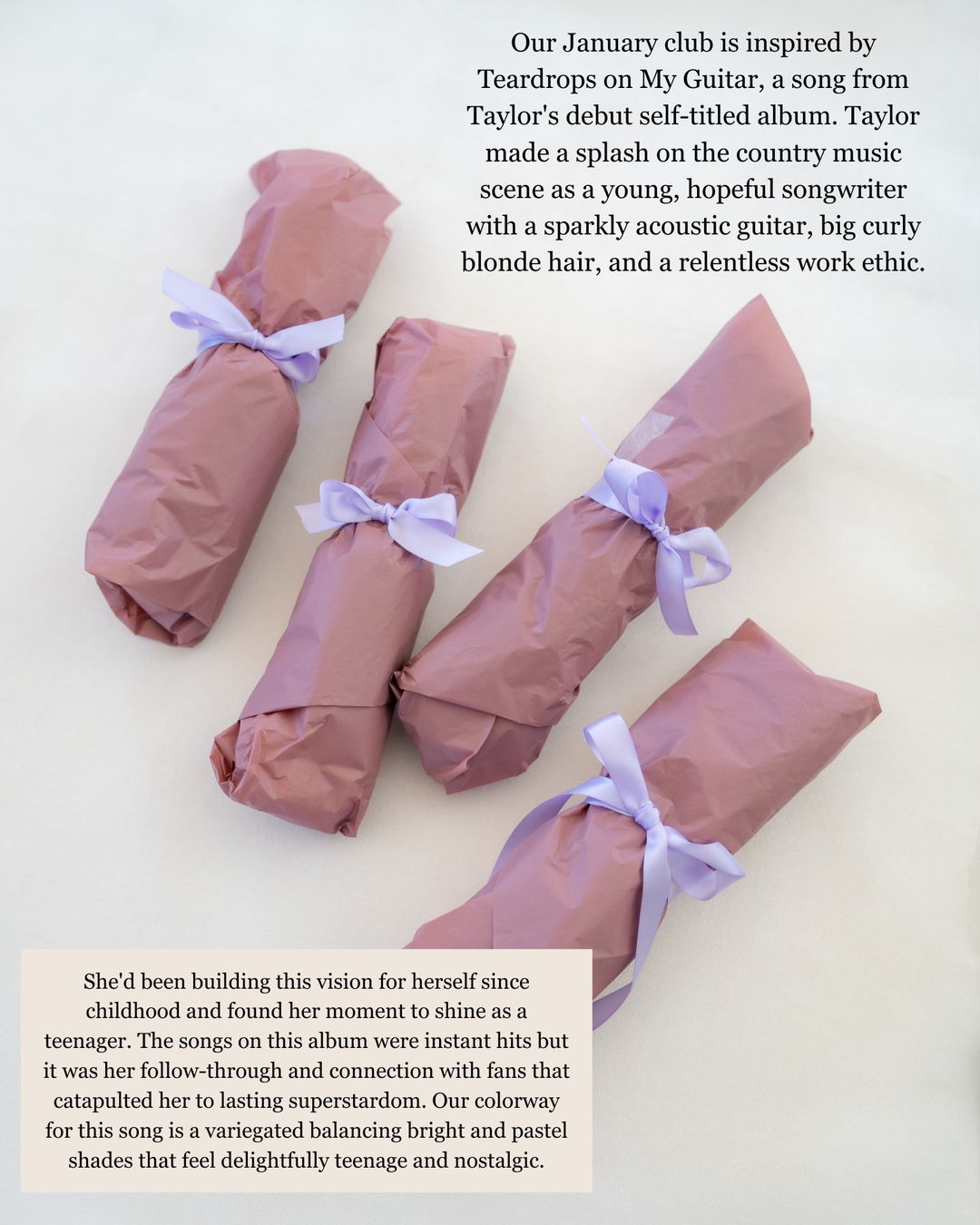 The Eras Yarn Club: January (variegated)