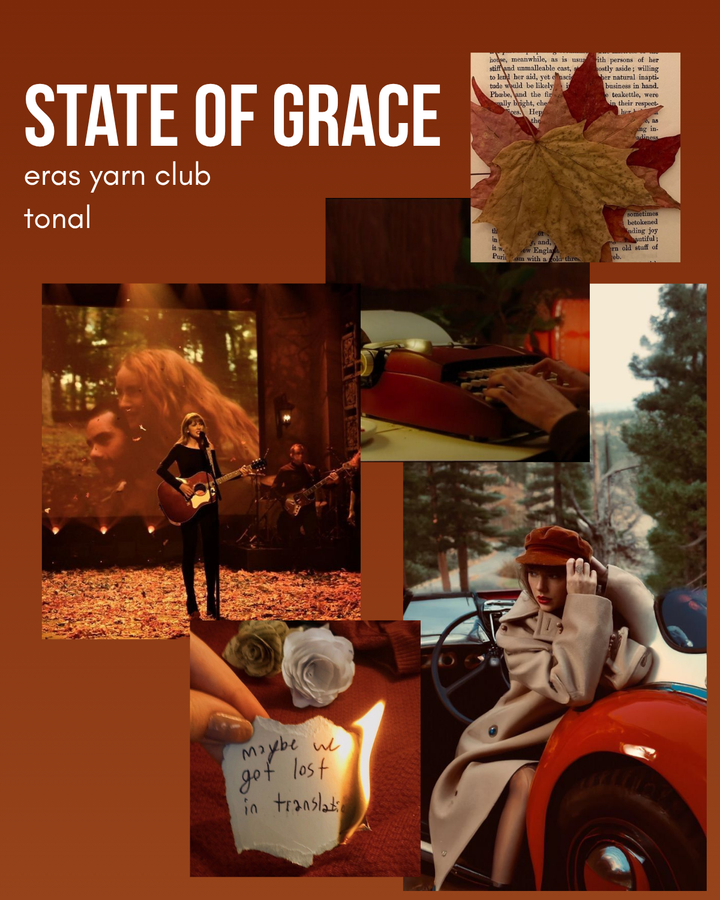 The Eras Yarn Club: October (tonal)