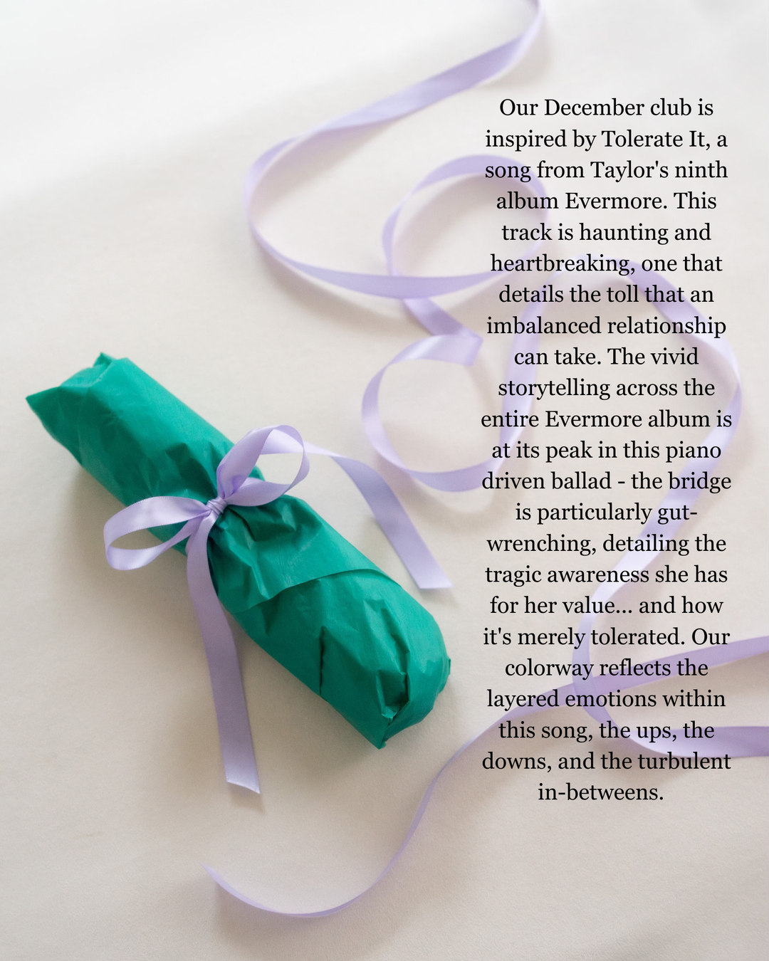 The Eras Yarn Club: December (variegated)