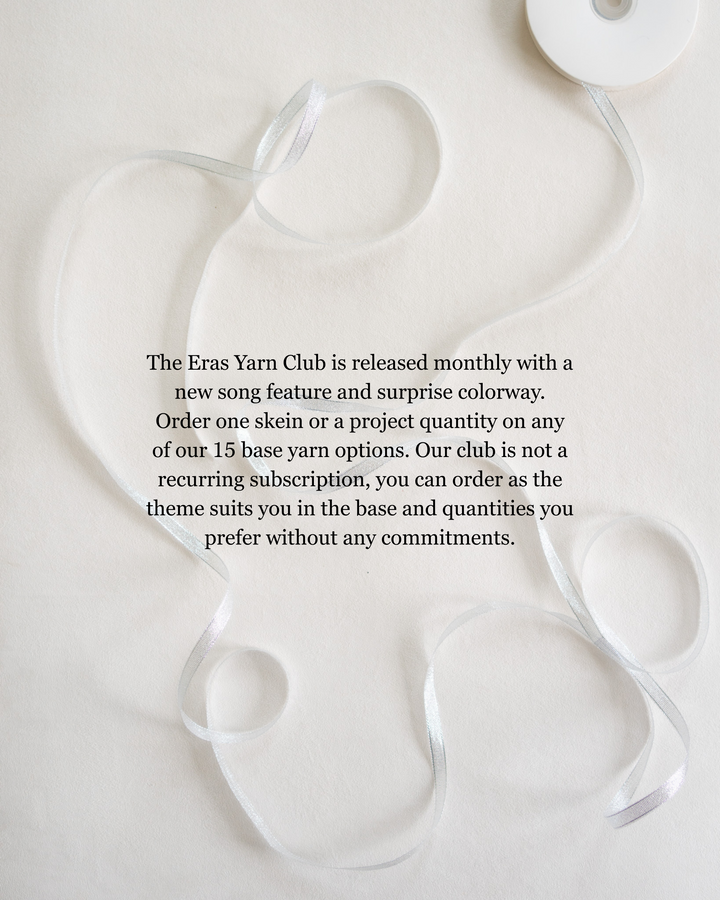 The Eras Yarn Club: August (variegated)