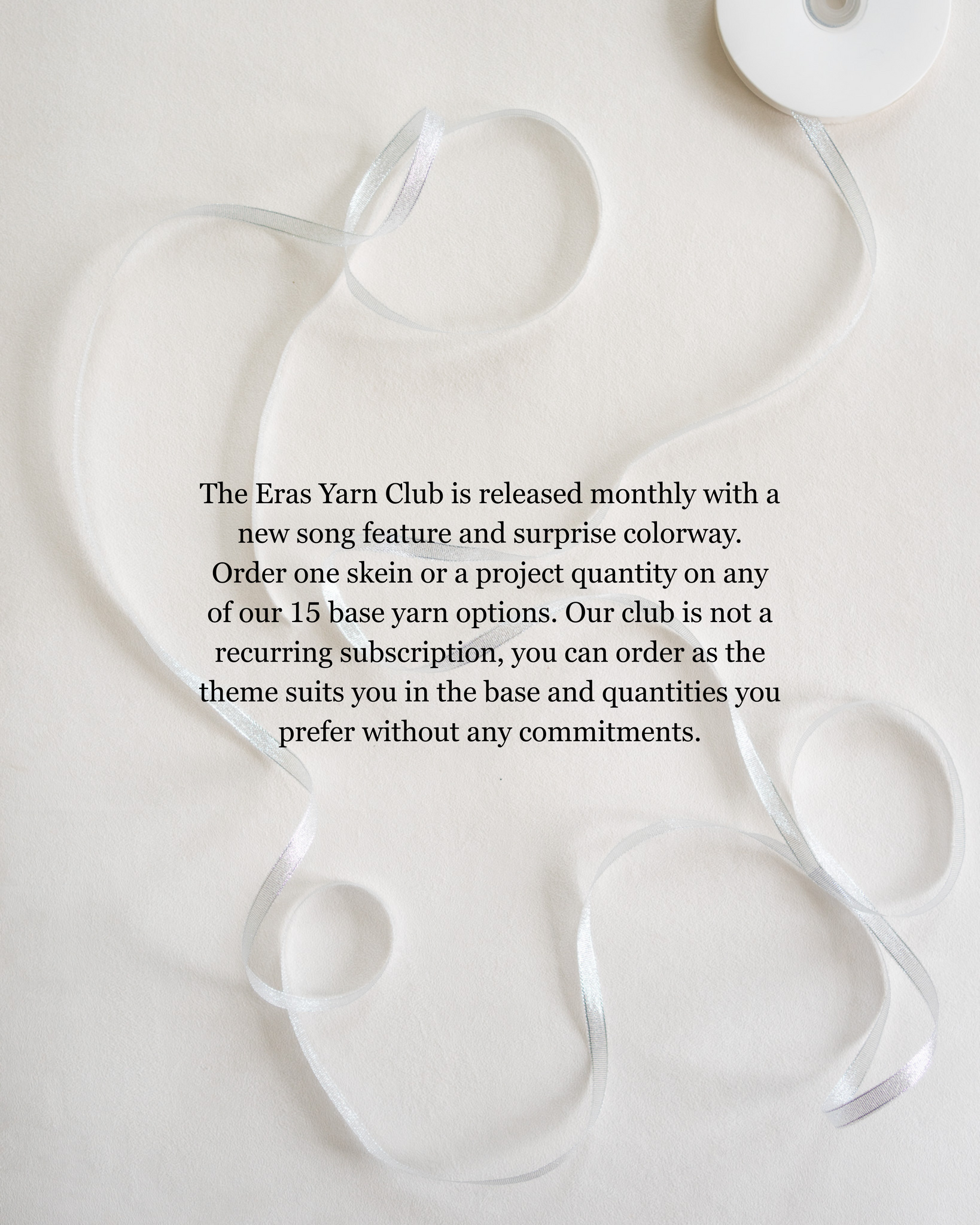 The Eras Yarn Club: August (variegated)