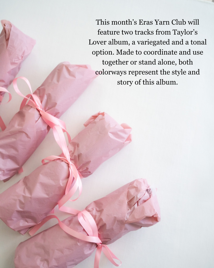 The Eras Yarn Club: February (tonal)