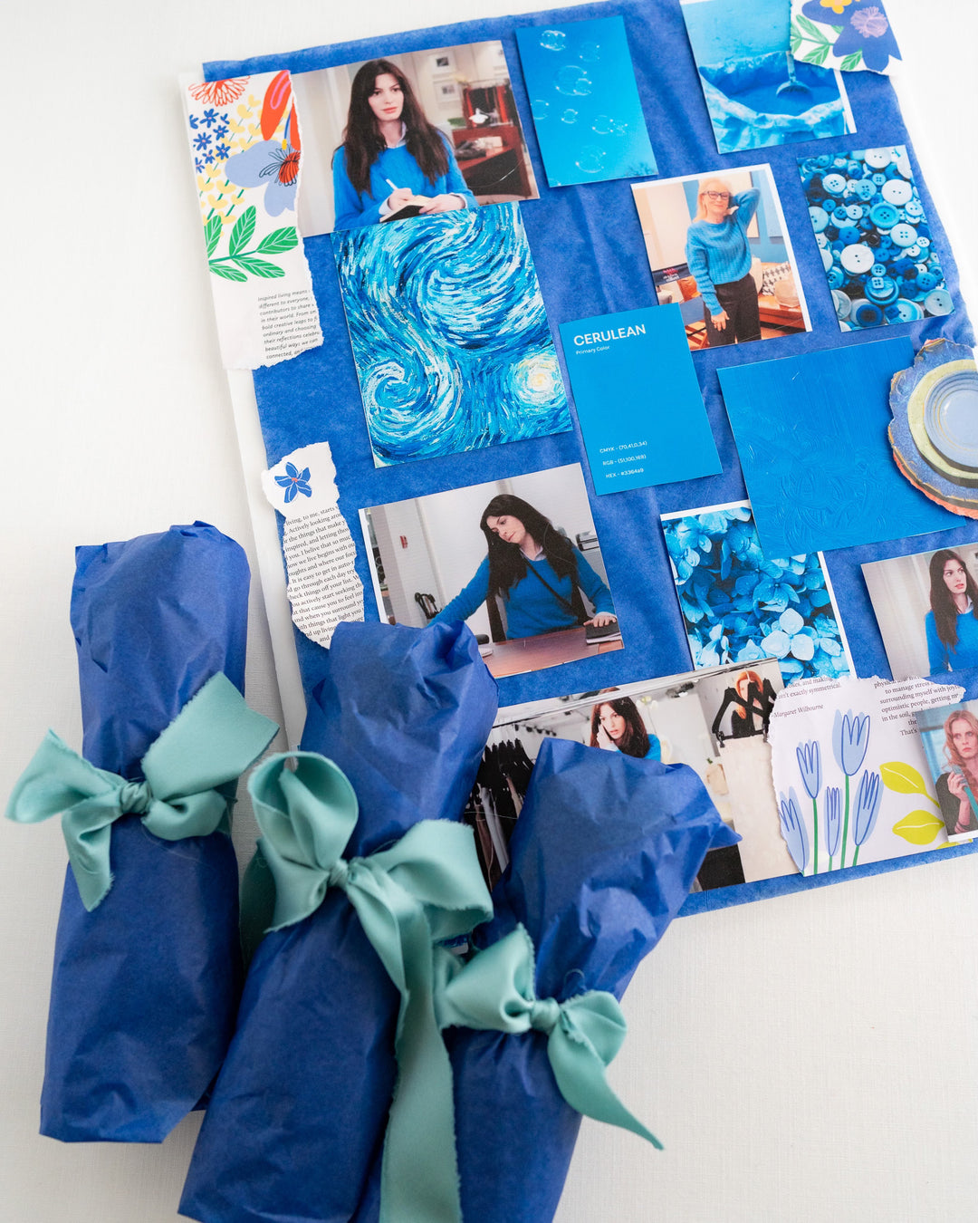 The Knitflix Yarn Club: Cerulean (Tonal)