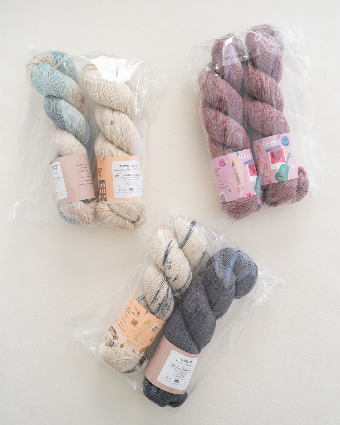 Cotton Linen Wool Sock Oopsie Bundle
