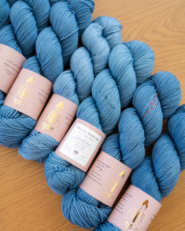 The Eras Yarn Club: September (tonal)