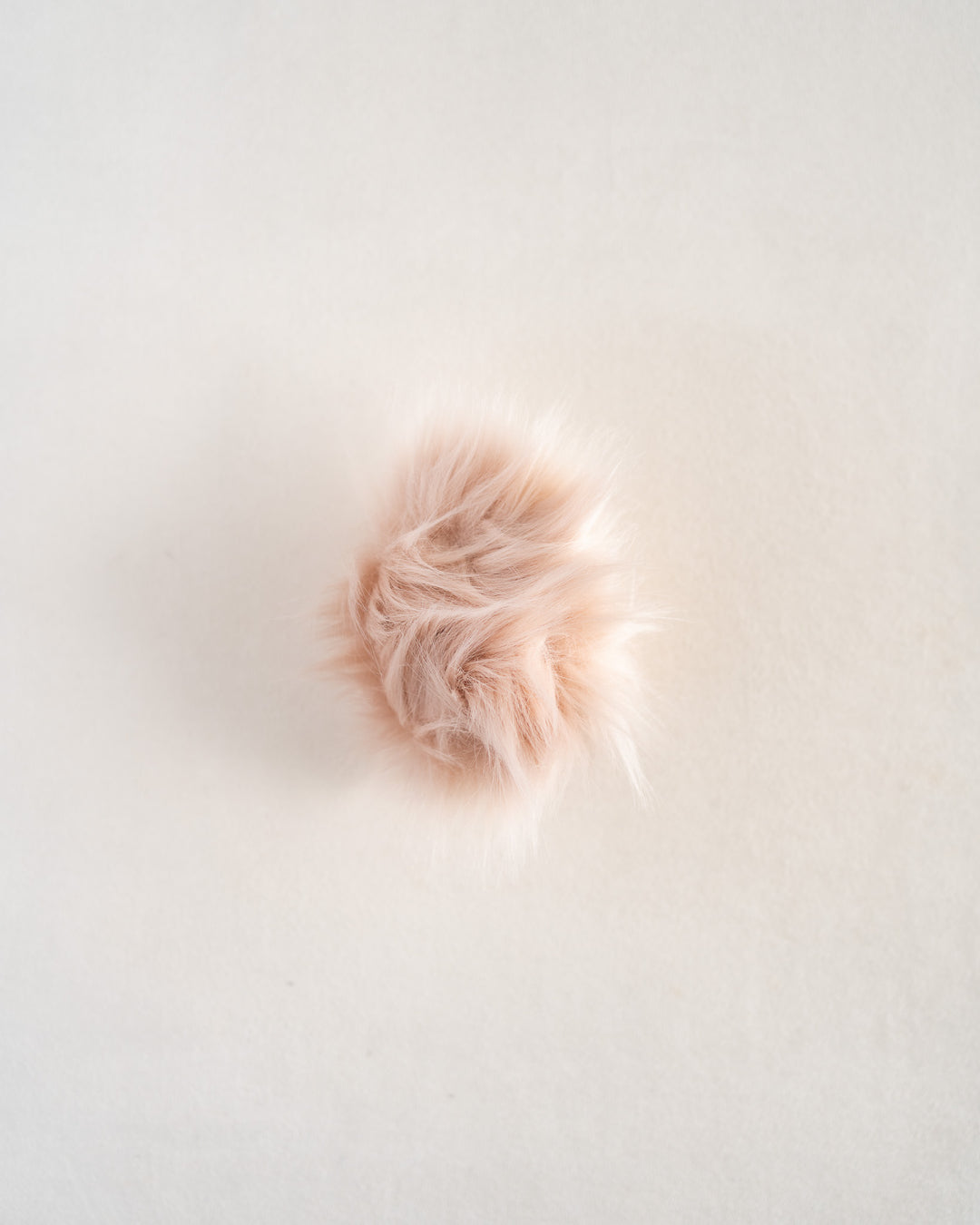faux fur poms