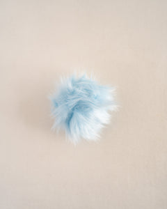 faux fur poms