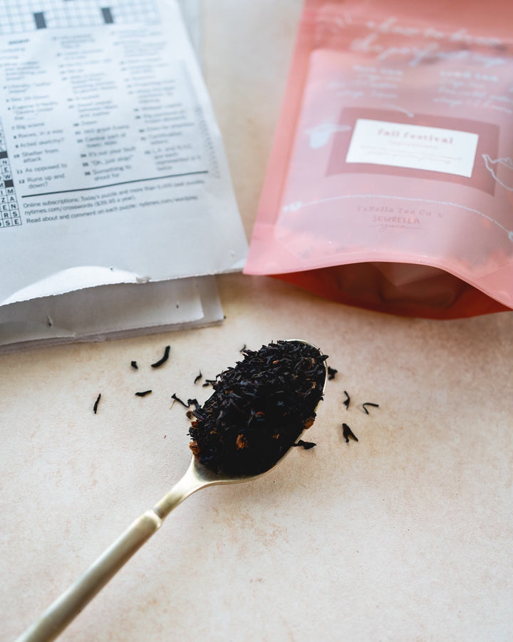 autumn in new york tea