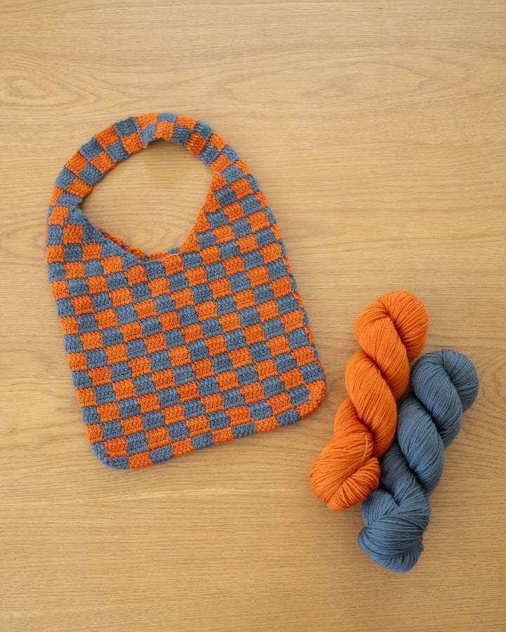 Checkered Tote Bag Kit