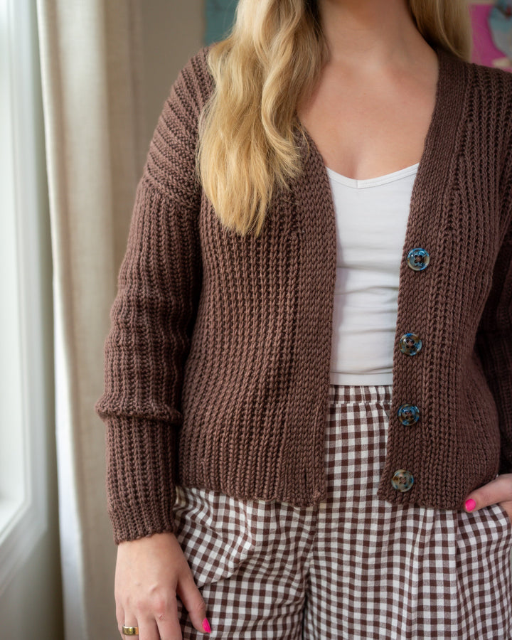 Nantucket Ribbed Cardigan Kit