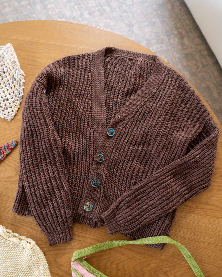 Nantucket Ribbed Cardigan Kit