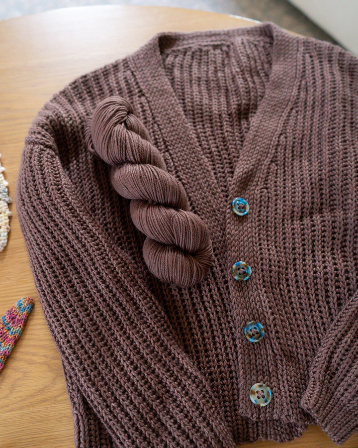 Nantucket Ribbed Cardigan Kit