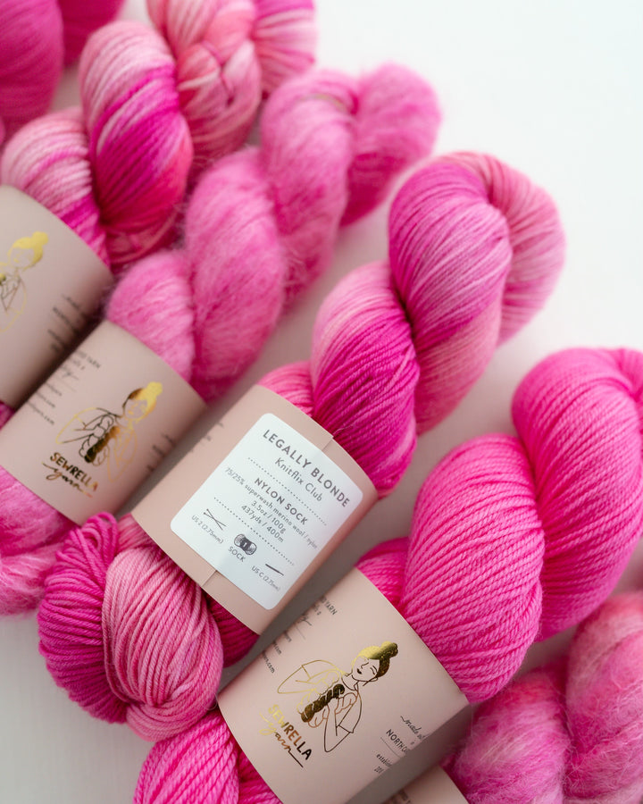 The Knitflix Yarn Club: Legally Blonde (Variegated)