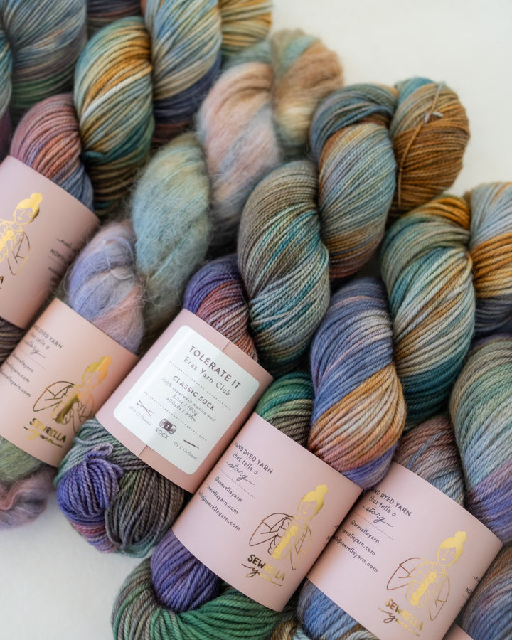 The Eras Yarn Club: December (variegated)