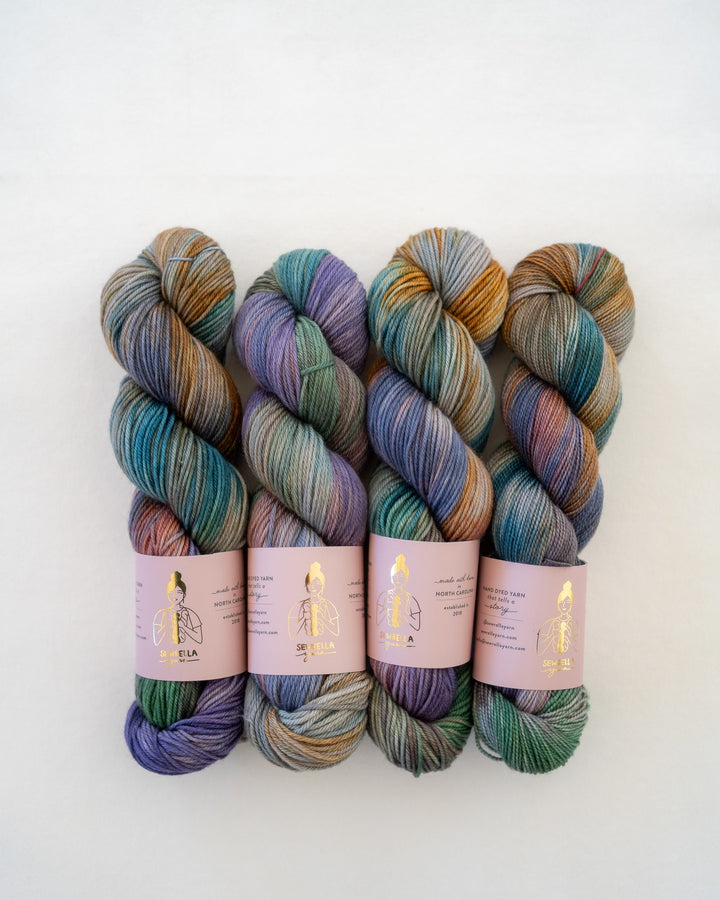 The Eras Yarn Club: December (variegated)