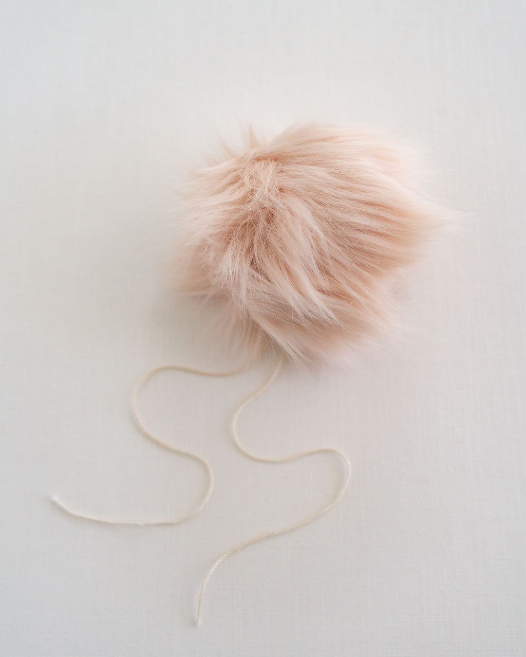 faux fur poms