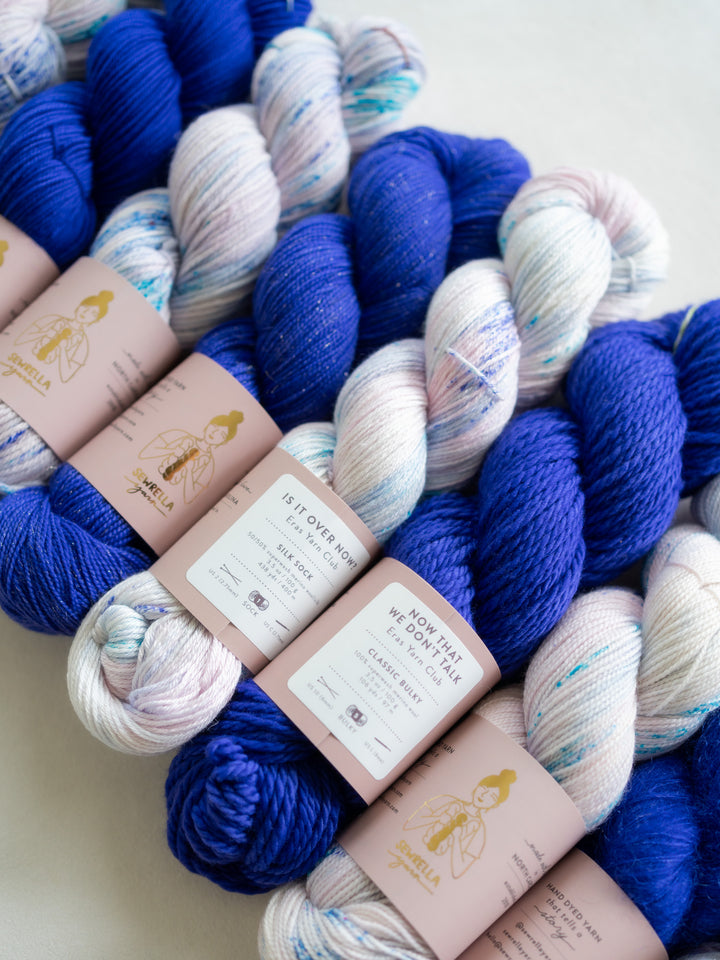 The Eras Yarn Club: July (tonal)