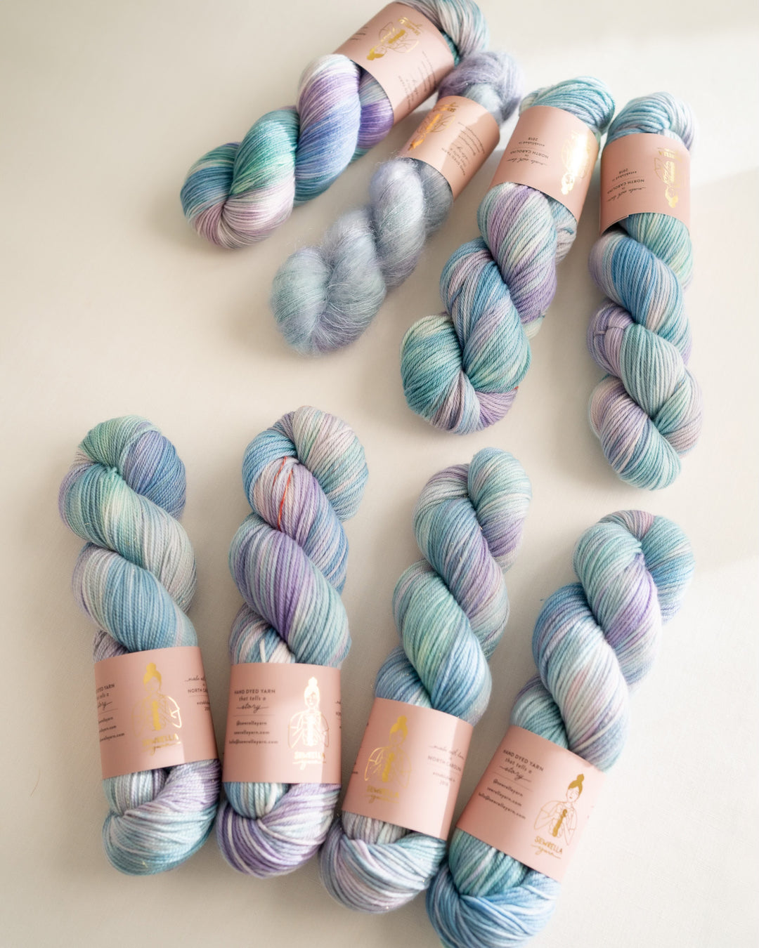 The Eras Yarn Club: January (variegated)