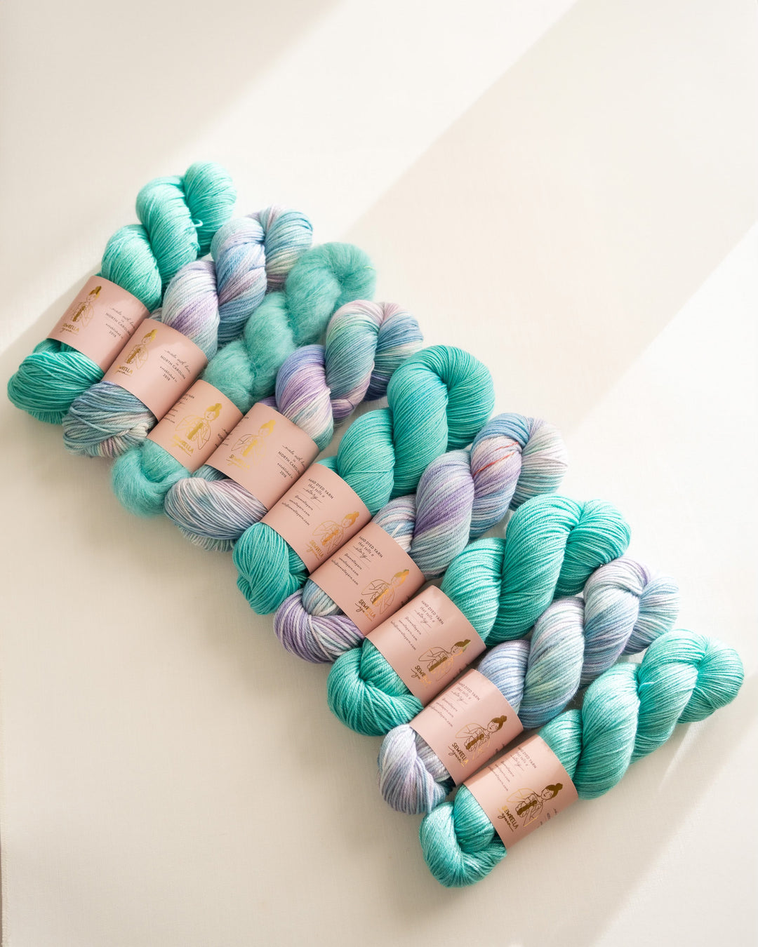 The Eras Yarn Club: January (tonal)