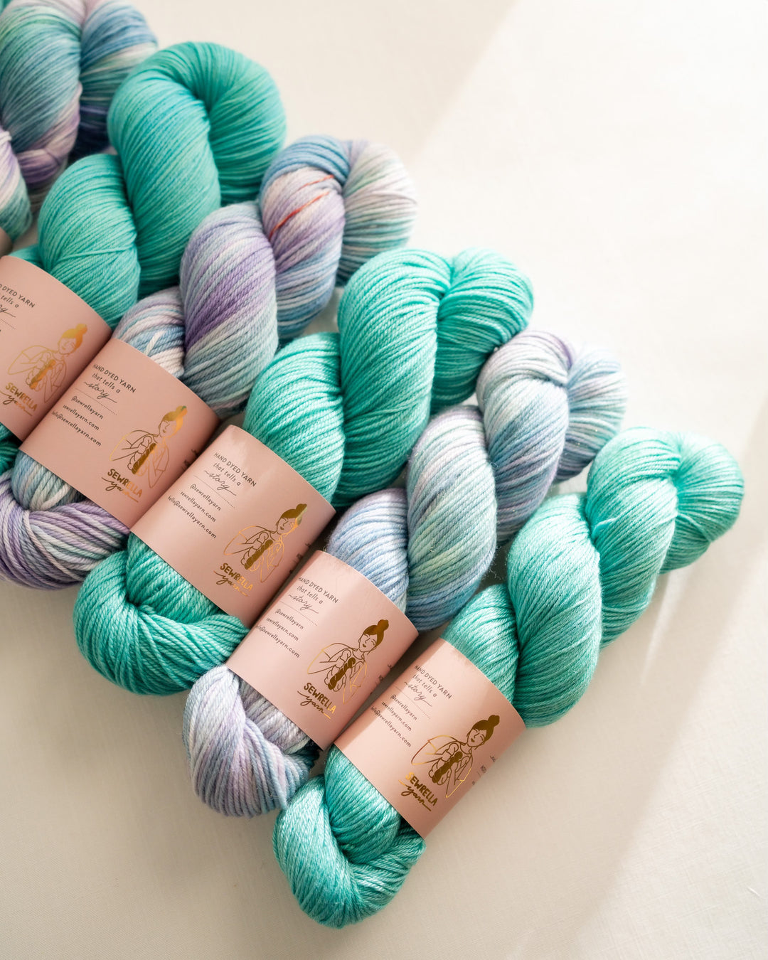 The Eras Yarn Club: January (variegated)