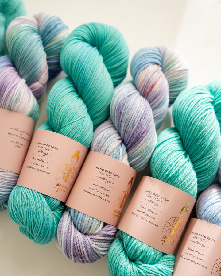 The Eras Yarn Club: January (variegated)