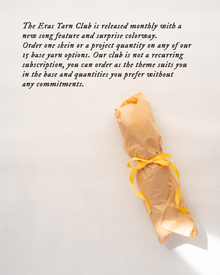 The Eras Yarn Club: March