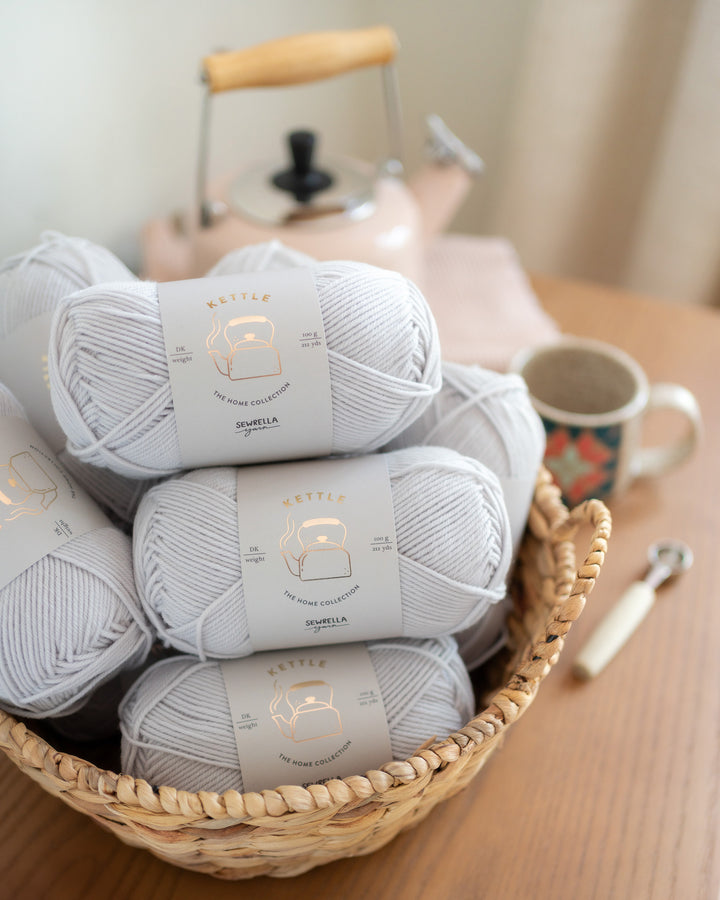 kettle grey wool yarn for knitting