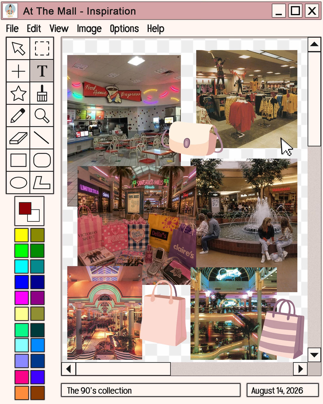 At the Mall