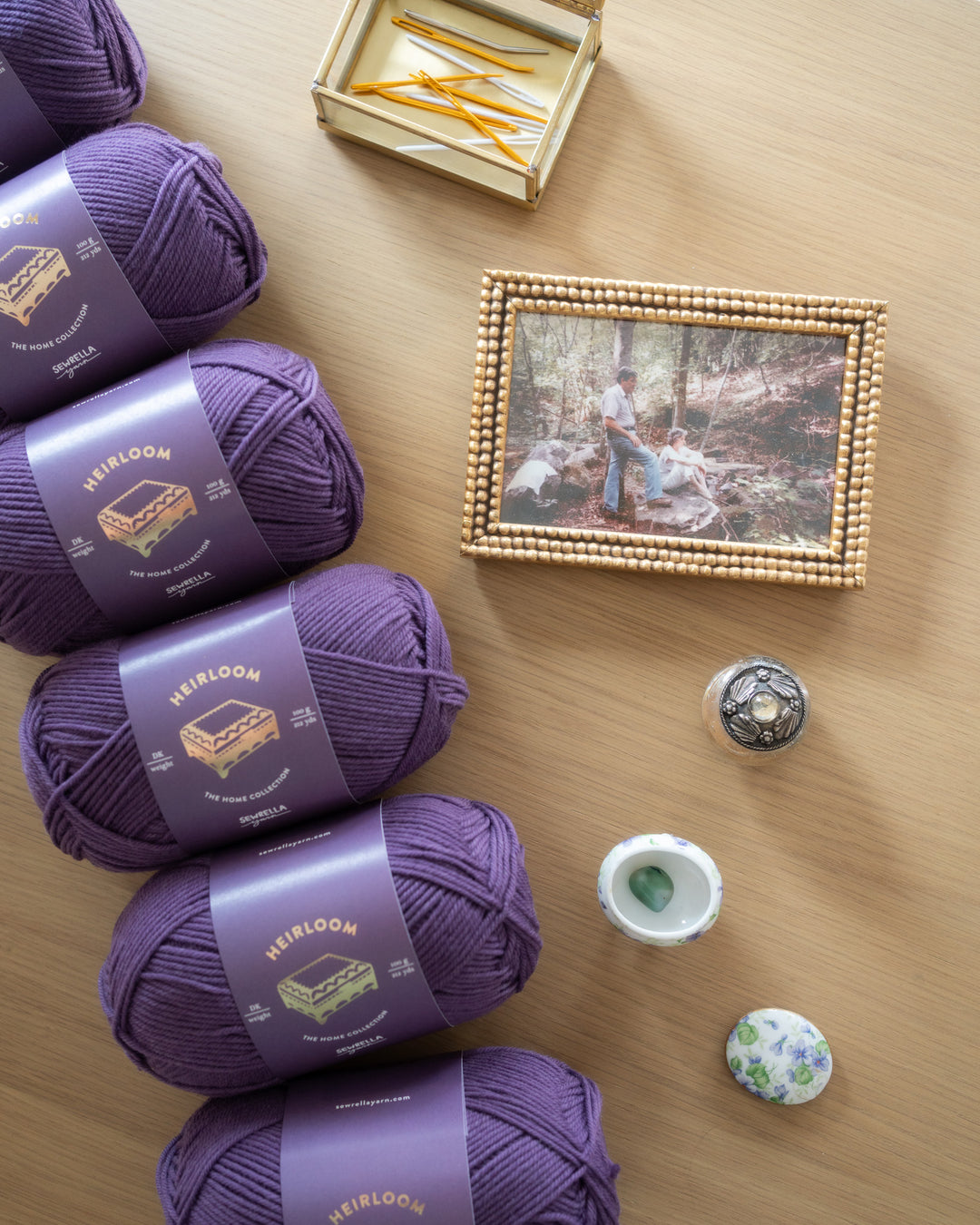 purple dk merino wool yarn for knitting and crochet