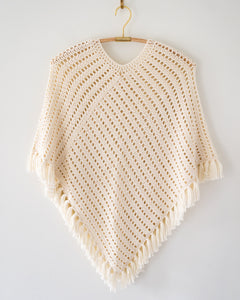 ava fringed poncho