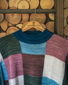 the patchwork pullover