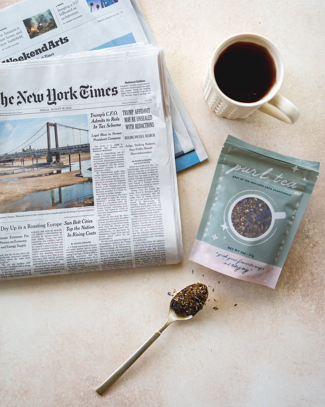 autumn in new york tea