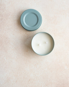 double wick candle